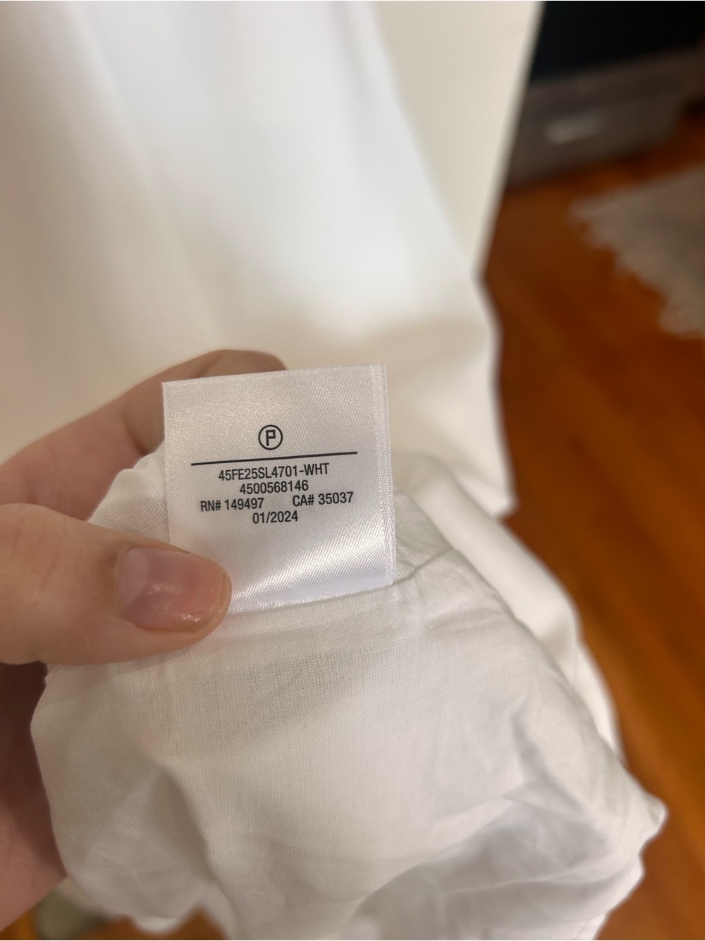 Favorite Daughter Strapless White Linen Midi Dress NWT - Picture 9 of 11